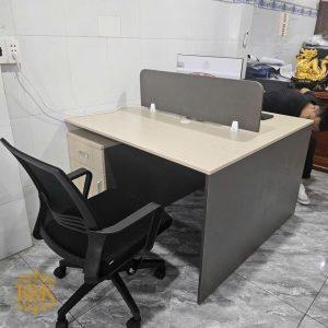 Bàn cụm nhân viên MDF chống ẩm khung sắt - ảnh 5