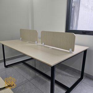 Bàn cụm nhân viên MDF chống ẩm khung sắt - ảnh 23