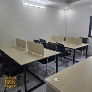 Bàn cụm nhân viên MDF chống ẩm khung sắt - ảnh 24