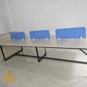 Bàn cụm nhân viên MDF chống ẩm khung sắt - ảnh 27