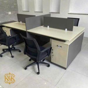 Bàn cụm nhân viên MDF chống ẩm khung sắt - ảnh 34