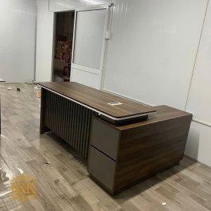 Bàn giám đốc chữ L MDF lõi xanh chống ẩm - Mẫu 01 ảnh 3