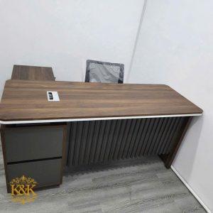 Bàn giám đốc chữ L MDF lõi xanh chống ẩm - Mẫu 01 ảnh 4