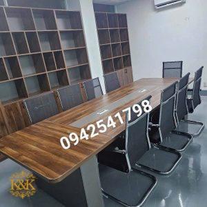 Bàn giám đốc chữ L MDF lõi xanh chống ẩm - Mẫu 01 ảnh 8
