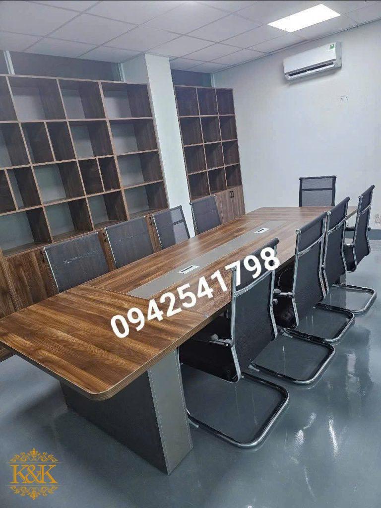 Bàn giám đốc chữ L MDF lõi xanh chống ẩm - Mẫu 01 ảnh 8