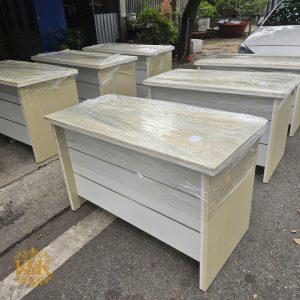 Quầy lễ tân quầy tiếp khách Nội Thất Kiên Khang - ảnh 2