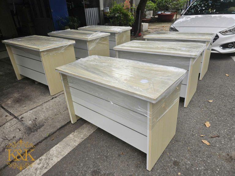 Quầy lễ tân quầy tiếp khách Nội Thất Kiên Khang - ảnh 2