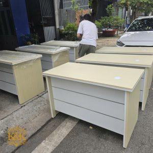 Quầy lễ tân quầy tiếp khách Nội Thất Kiên Khang - ảnh 3