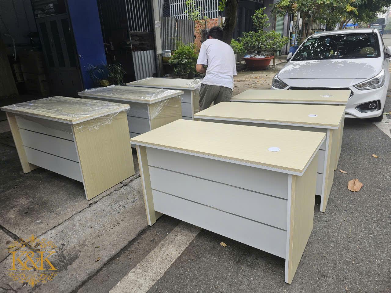 Quầy lễ tân quầy tiếp khách Nội Thất Kiên Khang - ảnh 3