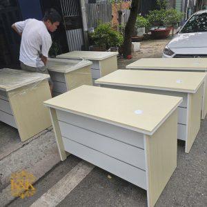 Quầy lễ tân quầy tiếp khách Nội Thất Kiên Khang - ảnh 5