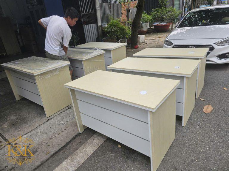 Quầy lễ tân quầy tiếp khách Nội Thất Kiên Khang - ảnh 5