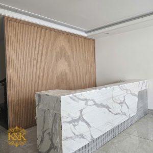 Quầy lễ tân quầy tiếp khách Nội Thất Kiên Khang - ảnh 7