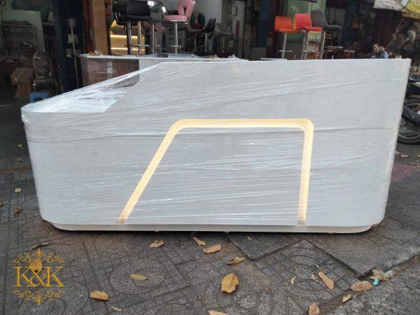 Quầy lễ tân quầy tiếp khách Nội Thất Kiên Khang - ảnh 10