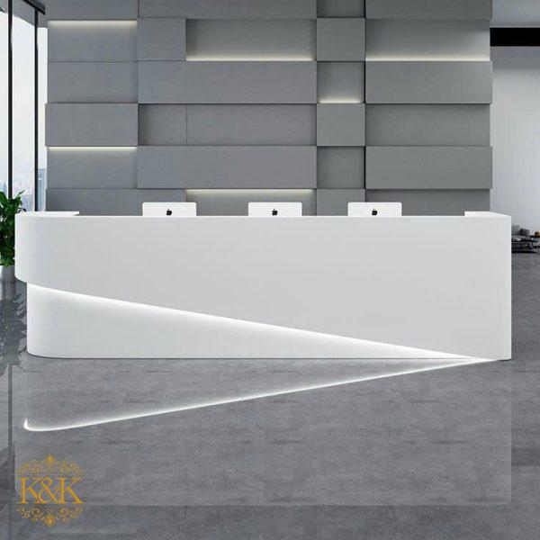 Quầy lễ tân quầy tiếp khách Nội Thất Kiên Khang - ảnh 12