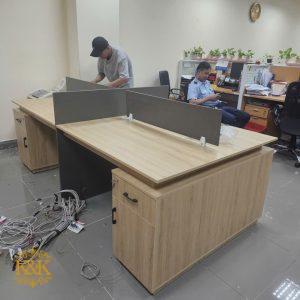 Quầy lễ tân quầy tiếp khách Nội Thất Kiên Khang - ảnh 18