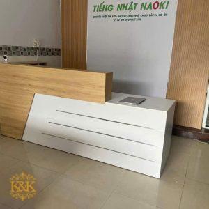 Quầy lễ tân quầy tiếp khách Nội Thất Kiên Khang - ảnh 30