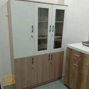Tủ hồ sơ tủ trưng bày MDF chống ẩm nhiều ngăn - ảnh 3