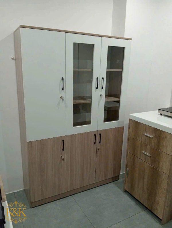 Tủ hồ sơ tủ trưng bày MDF chống ẩm nhiều ngăn - ảnh 3