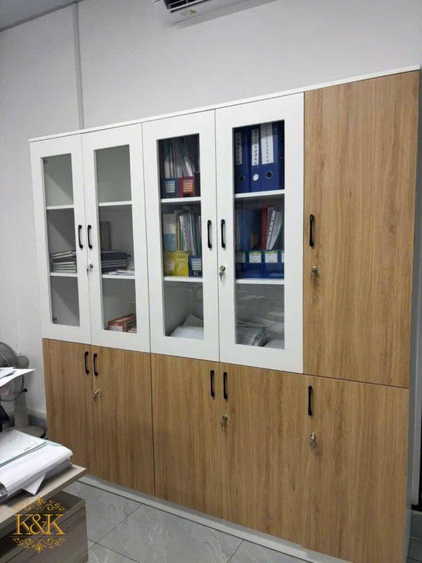 Tủ hồ sơ tủ trưng bày MDF chống ẩm nhiều ngăn - ảnh 4